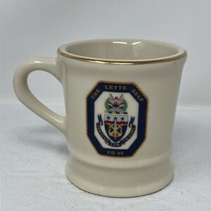 USS Leyte Gulf CG-55 U.S. Navy USN Guided Missile Cruiser Coffee Mug Cup 4" Tall